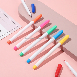 Stylo marqueurs pour tableau blanc vente en gros encre effaçable à sec à base d'alcool EN71 plastique certifié couleur blanche - Product Image 5