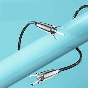 Déboucheur flexible avec pince manuelle 0,6m 0,9m 1,6m 2m 3m en acier inoxydable pour le nettoyage des tuyaux - Product Image 2