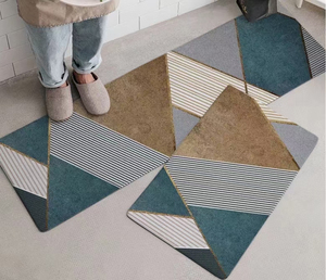 Ventes d'usine <span class=keywords><strong>Tapis</strong></span> <span class=keywords><strong>de</strong></span> <span class=keywords><strong>cuisine</strong></span> en velours cristal antidérapant imperméable pour le sol <span class=keywords><strong>Tapis</strong></span> <span class=keywords><strong>de</strong></span> <span class=keywords><strong>cuisine</strong></span> pliables absorbant l'eau antidérapants - Product Image 5