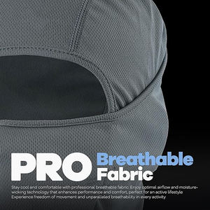 Penutup Kepala Sepeda Motor Masker Wajah Pelindung UV Penghangat Leher Sutra Es Masker Pelindung Matahari Berkendara Luar Ruangan Uniseks - Product Image 5