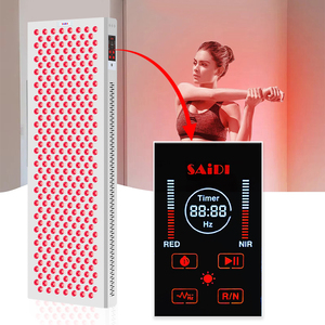 630nm 660nm 810nm 830nm 850nm Red gần hồng ngoại xa liệu pháp ánh sáng giường xách tay Red LED Light Bảng điều chỉnh PDT trị liệu devicee máy - Product Image 4