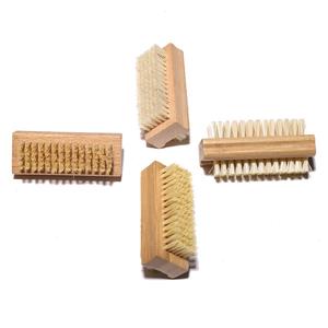 Brosse à ongles en bois en gros, double face, brosse de nettoyage <span class=keywords><strong>naturelle</strong></span> pour ongles, brosse de nettoyage pour ongles écologique, personnalisation acceptable - Product Image 3
