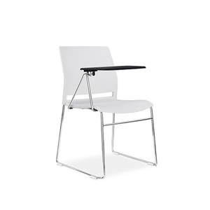<span class=keywords><strong>Chaise</strong></span> de travail scandinave peu encombrante avec panneau pliable pour micro-bureau et laboratoire de langues - Product Image 2