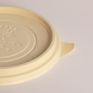 กล่องอาหารกลางวันพลาสติกแบบใช้แล้วทิ้งทรงกลมสำหรับซุปปลาวัสดุคอร์นแป้งสำหรับเทศกาลแฟนซี - Product Image 4