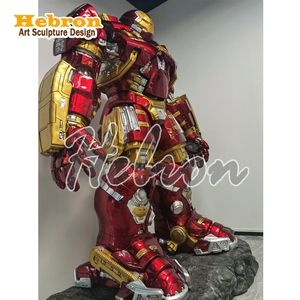 Statua in Resina Personalizzata a Grandezza Naturale dell'Armatura Hulkbuster di <span class=keywords><strong>Marvel</strong></span>, Statua Collezionabile in Vetroresina di Iron Man MK44 - Product Image 5