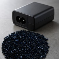Granulés de résine PC ABS, granulés de plastique modifiés, qualité pour moulage par injection, bonne résistance chimique pour les pièces de connecteurs automobiles
