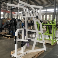 Shandong Lanbo commercial High Pull Back + Triple Head Down équipement de musculation machine de sport corporel