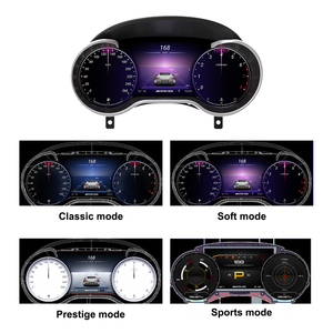 Compteur de vitesse numérique de voiture Krando 12.3 ''pour <span class=keywords><strong>Mercedes</strong></span> Benz <span class=keywords><strong>R</strong></span> W251 ML GL W164 X164 2005 - <span class=keywords><strong>2017</strong></span> Tableau de bord Instrument CockPit - Product Image 4