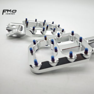 ขาเหยียบ CNC สีฟ้าใหม่ของ FMO สำหรับจักรยานไฟฟ้า Tuttio Soleil01 พร้อมชุดติดตั้ง อุปกรณ์เสริมสำหรับมอเตอร์ไซค์ - Product Image 5