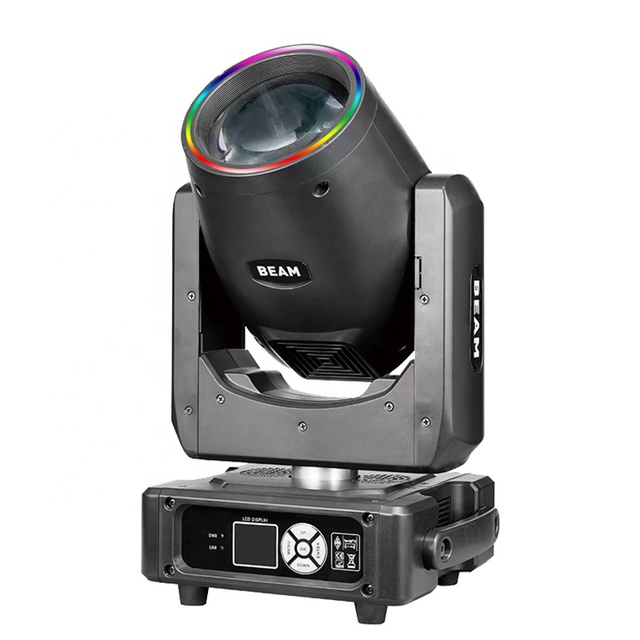 Hong He Lighting Mini 230W Lamp Sharpy 7R Beam Moving Head Light for Wedding DJ bar Disco Party Night Club Stage Lights
