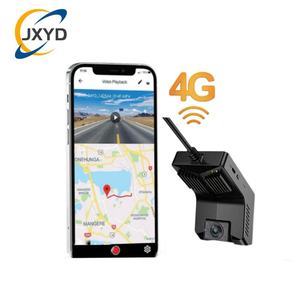 듀얼 렌즈 야간 시야 4G 와이파이 차량용 카메라 무선 AI 대시캠 모션 감지 차량 블랙박스 차량 관리용 - Product Image 1