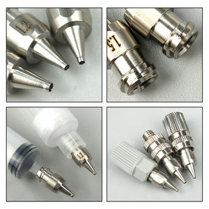 Presisi 0.9mm baja tahan karat mengeluarkan jarum nozel lem ujung jarum suntik mesin pemotong aksesoris alat - Product Image 2