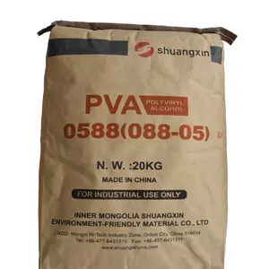 Harga pabrik pva food grade resina pva polyvinyl alkohol pva bubuk harga produk granule 0588 penggunaan industri