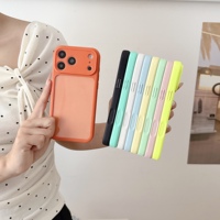 Coque personnalisable DIY pour iPhone 17 16 Pro Max, plaque arrière transparente en cristal, antichoc, fine, en silicone souple