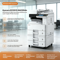 Imprimante laser reconditionnée Kyocera M4230idn pour équipement de bureau, imprimantes et scanners, machine d'impression laser, photocopieuse