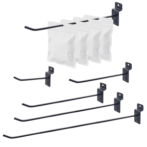 Wholesale Hookie Metal Slatwall <b>Hook</b> Retail <b>Display</b> <b>Hooks</b> Source Supplier Multiple Size - Product Image 1