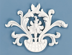 Moldura Decorativa de Poliuretano de Alta Calidad OR-7237SET, Cornisa Moderna para Pared y Techo, Adorno Floral - Product Image 2