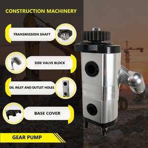 Bomba de Engranajes Doble de Alta Resistencia OM-3233 con Diseño de Circuito Doble para Sistemas Hidráulicos de Excavadoras y Cargadoras - Product Image 2
