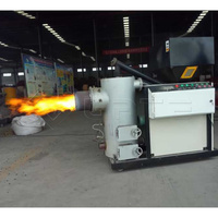 Calentador de gallinero de biomasa industrial Máquina de quemador de aserrín y pellets de madera con componente de motor central