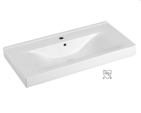 Lavabo à main en céramique, professionnel, 90SA 900SA, sous plan de travail, pour artistique lavabo en céramique