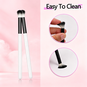 Brosse <span class=keywords><strong>de</strong></span> nettoyage pour extensions <span class=keywords><strong>de</strong></span> cils en <span class=keywords><strong>mousse</strong></span> à marque privée, brosse à shampoing pour cils, brosse populaire pour le nettoyage des cils et des sourcils - Product Image 3