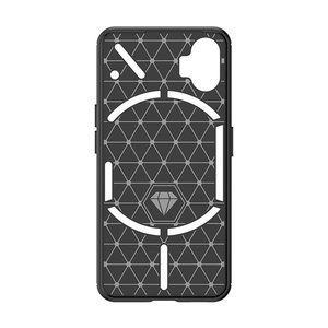 Funda Con Fibra De Carbono De Teléfono Para <span class=keywords><strong>Nothing</strong></span> <span class=keywords><strong>One</strong></span> Blando TPU Material Caja De Móvil Cepillada Textura Para <span class=keywords><strong>Nothing</strong></span> 1 - Product Image 3