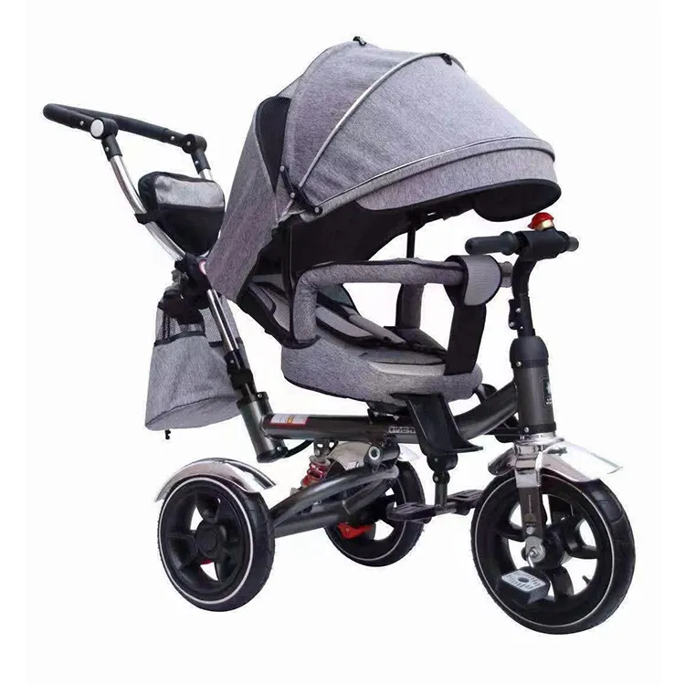 Groothandel Goedkope Baby Driewieler Kids 3-wielige Stalen Triciclo Para Bebes Met Knipperende Wielfunctie