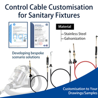 Cable de Control y Freno Personalizado de Acero Inoxidable Galvanizado para Equipos de Limpieza, Soldadura, Corte y Doblado por Vacío AiSi