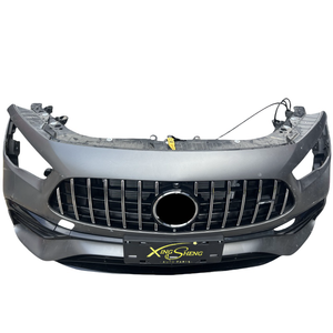 Rejilla de Parachoques Delantero de Alta Calidad para <span class=keywords><strong>Mercedes</strong></span>-Benz GLA247 de <span class=keywords><strong>Segunda</strong></span> <span class=keywords><strong>Mano</strong></span>, con Radar, Cableado y Fijación con Pernos, Ajuste Universal, Número OE - Product Image 2