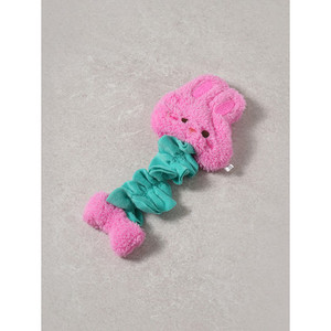 Porgle Sour Play-Jouet en coton écologique rose pour chien, petit animal durable, pour chien et chat, sac emballé - Product Image 1