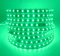Interruptor de pared RGB superbrillante regulable, 110V, 220V, CA, control remoto táctil, tira de luces LED plana Flexible, luz para interiores y exteriores
