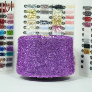 100% Polyester 1cm 2cm nhuộm sợi thủy tinh trực tiếp nhà Máy trang trí quần áo với các mẫu - Product Image 2