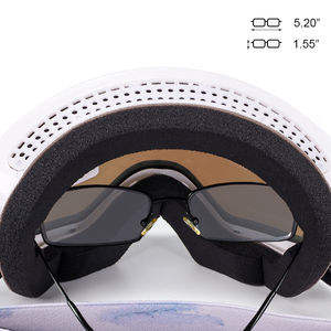 户外运动获胜者活动用滑雪护目镜男士磁性可更换镜片可调节背带 - Product Image 3