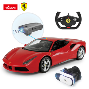 Voiture de course électrique RASTAR <span class=keywords><strong>Ferrari</strong></span> 488 avec télécommande et <span class=keywords><strong>simulateur</strong></span> VR - Product Image 2