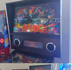Máquina de Pinball <span class=keywords><strong>Virtual</strong></span> AC DC Premium 4K, Gabinete Arcade con 1300 Juegos, Sonido HD, Música Clásica, Control Multimovimiento para Uso Doméstico - Product Image 4