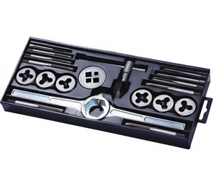 Set Completo di 110 Pezzi di Maschi e Filiere Rivestiti in Titanio per Filettature Esterne e Interne, Gamma Larga M2-M18 - Product Image 5