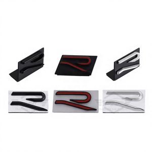 Vente flash Refit Emblème de calandre de coffre en métal 3D avec <span class=keywords><strong>logo</strong></span> R pour VW Golf 5 6 7 8 R LINE <span class=keywords><strong>Beetle</strong></span> Passat Tiguan Jetta - Product Image 1