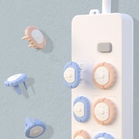 Prise anti-choc électrique Housse de protection Fiche de sécurité Prise d'alimentation de sécurité pour bébé Vente en gros