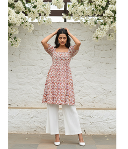 Vestido Corto de Cambray para Mujer, Estilo Minimalista, Ligero, Transpirable, Cómodo, Tela Suave, Informal, para Uso Diario, Moda de Verano - Product Image 3