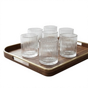 Luxury Crystal <b>Glasses</b> for Juice and Water Reusable Eco-Friendly Drinking <b>Glass</b> with 300mm Diameter - Product Image 1