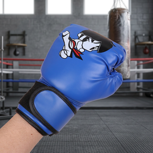 Guantes de Boxeo MMA Profesionales Dawnforce 2026, Medios Dedos, para Edades de 5 a 7 Años, Cierre de Material PU, Ajuste Universal, para Combate Libre - Product Image 4