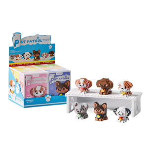 Blocs de construction éducatifs et amusants <span class=keywords><strong>Patrouille</strong></span> des animaux scintillants, jouets de puzzle à assembler pour garçons et filles, cadeaux et prix pour enfants, Teddy Corg - Product Image 6