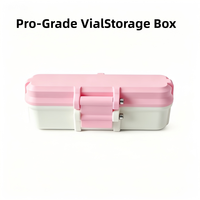 3ml 5-Fächer OEM Peptid-Box Peptid-Aufbewahrungskoffer Großhandel Benutzerdefiniertes Logo Peptid-Tragetasche für Kleine Fläschchen-Organisation