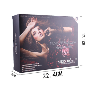 Palette Ombretti Metallici Opachi e Shimmer 180 Colori, Kit Trucco Impermeabile a Lunga Durata, Altamente Pigmentato per la <span class=keywords><strong>Bellezza</strong></span> degli Occhi - Product Image 6