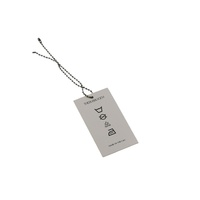 Étiquettes personnalisées avec logo pour magasins d'alimentation, champagne, thé, gâteaux, boissons énergisantes, café, pantalons, jeans, perruques, en Chine, 300 g/m², 90 x 54 mm