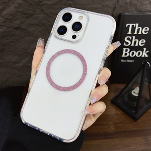 Cho Iphone 17 Không Khí Chống Sốc 2Mm Acrylic TPU Long Lanh Điện Thoại Di Động Trường Hợp Đối Với Tôi Điện Thoại 17 Pro Max 16 15 14 Lai Di Động Bìa - Product Image 4