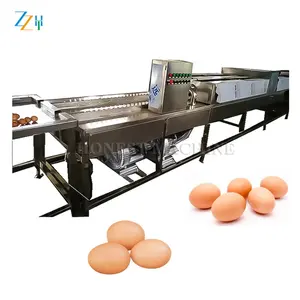 Máquina de limpieza de cáscara de huevo de gran capacidad/Máquina de limpieza de huevos de pollo/Máquina de lavado y secado de huevos