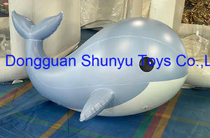 <span class=keywords><strong>Piscine</strong></span> <span class=keywords><strong>gonflable</strong></span> personnalisable de baleine de PVC annonçant des jouets gonflables en gros de baleine en vente - Product Image 3