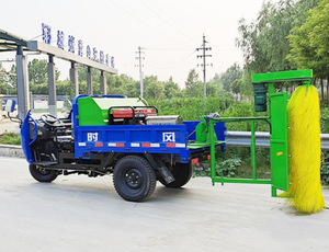 آلة تنظيف السياج بالديزل لمواقع البناء ، درابزين تنظيف الطريق السريع مزدوج الجانب ، درابزين طريق المدينة - Product Image 6