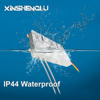 Miroir intelligent à capteur tactile intégré DC12V 3A 36W IP20 avec fonction anti-buée, étanche, double interrupteur tactile et alimentation intégrée